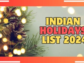 Indian Holidays List 2024