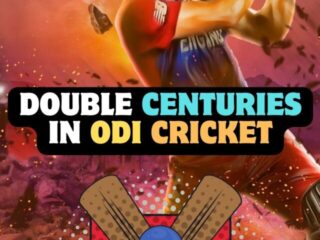 Double centuries in ODI Cricket