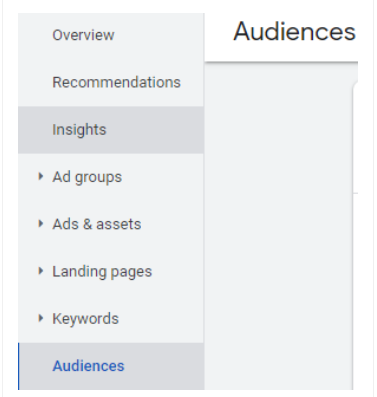 Add Audiences In Observation Mode