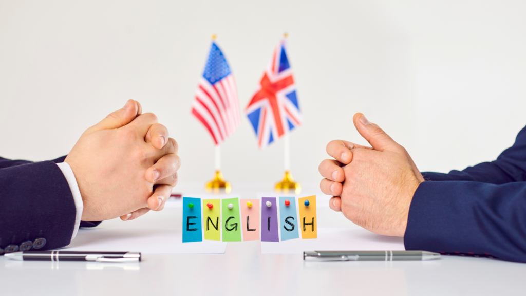 Origins of the Differences of british and american english