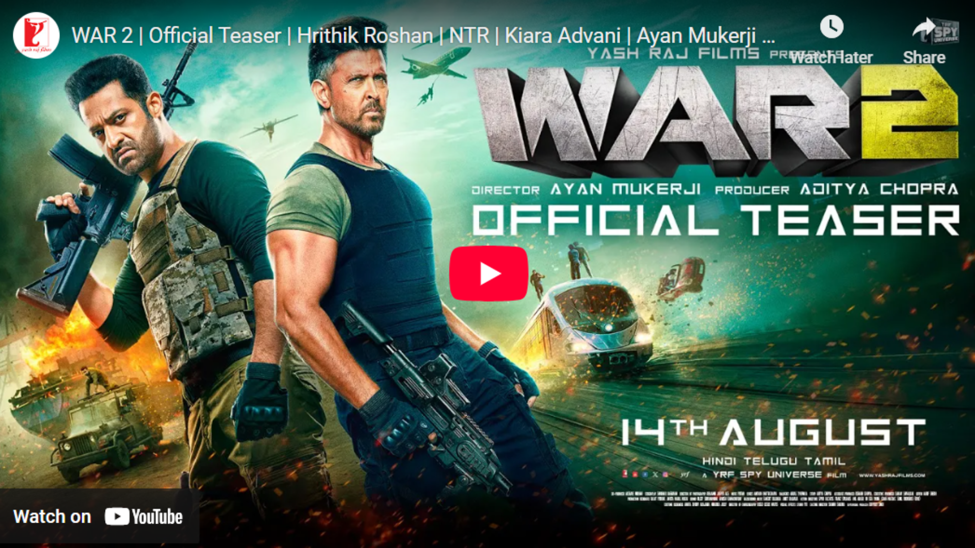 War 2 Teaser Reaction on X Fans Are Obsessed with Hrithik Roshan & Jr NTR’s Epic Clash!.png