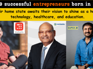 successful entrepreneurs born in Bihar, building global empires. Not just majdoor, they can invest in Bihar’s future!