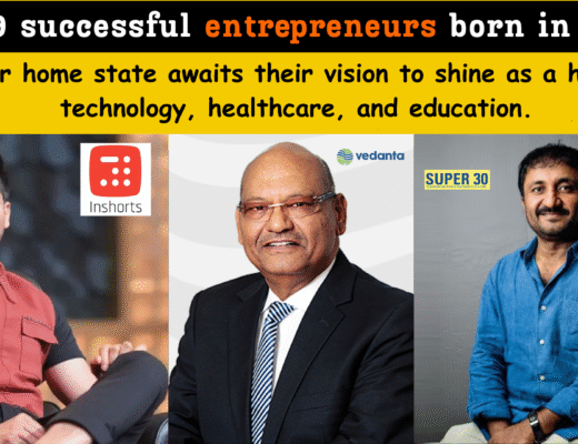 successful entrepreneurs born in Bihar, building global empires. Not just majdoor, they can invest in Bihar’s future!