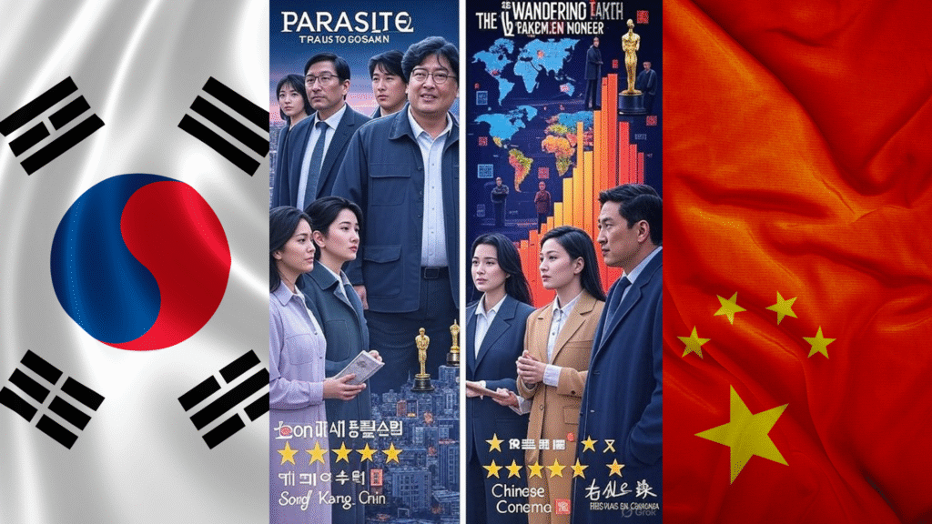 Korean vs. Chinese Cinema in 2025: Movies, Stars, and Global Impact