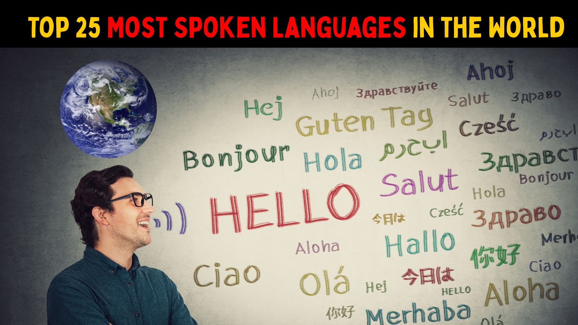 Top 25 Most Spoken Languages in the World in 2025: Ranked by Speakers