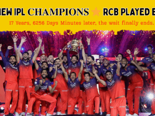 THE NEW IPL 2025 𝐂𝐇𝐀𝐌𝐏𝐈𝐎𝐍𝐒 RCB PLAYED BOLD!