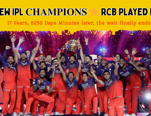 THE NEW IPL 2025 𝐂𝐇𝐀𝐌𝐏𝐈𝐎𝐍𝐒 RCB PLAYED BOLD!