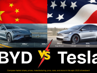 Tesla vs. BYD: Who’s Winning the EV War in 2025?