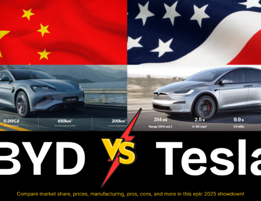 Tesla vs. BYD: Who’s Winning the EV War in 2025?