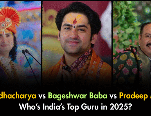Aniruddhacharya vs Bageshwar Baba vs Pradeep Mishra Who’s India’s Top Guru in 2025