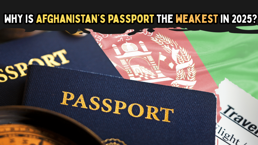 Why is Afghanistan’s passport the weakest in 2025