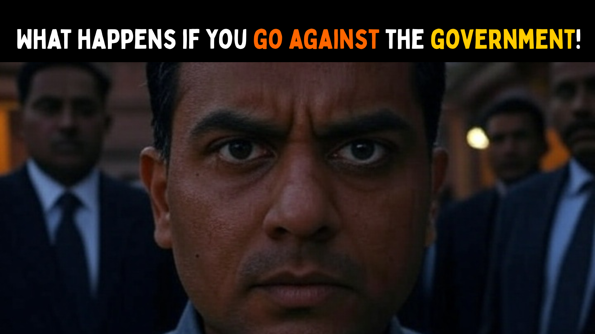 what happens if you go against the government in India
