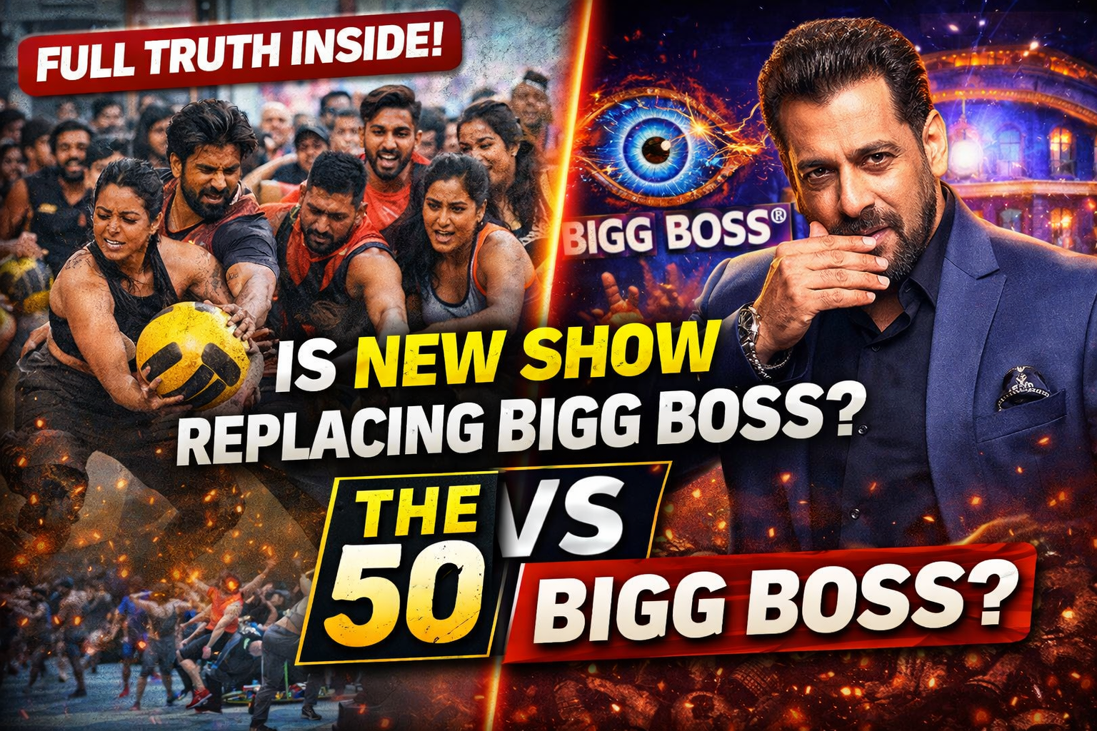 The 50 vs Bigg Boss Is New Show Replacing Bigg Boss