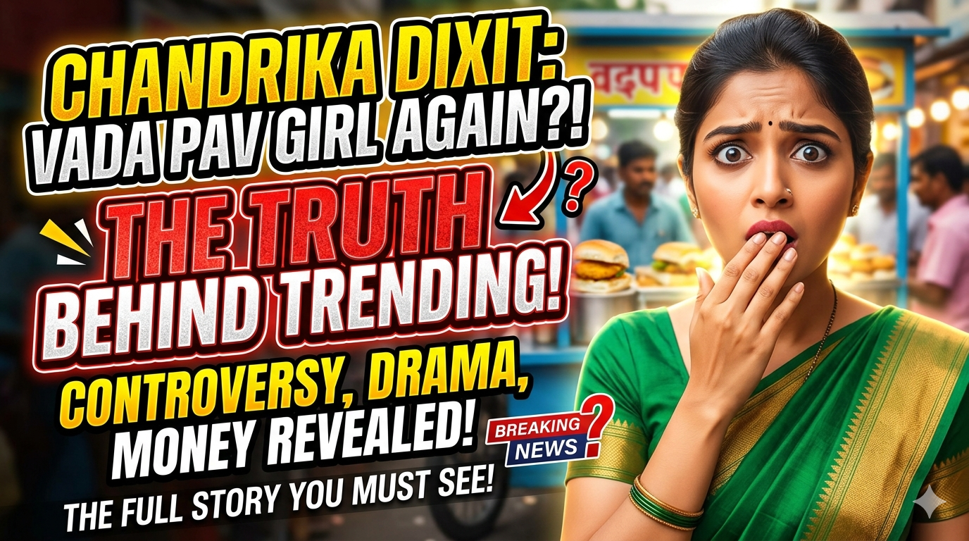 Vada Pav Girl trending again