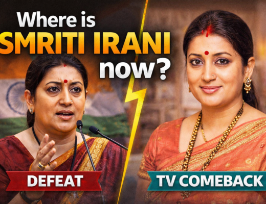 Where is Smriti Irani now, and what is she doing today