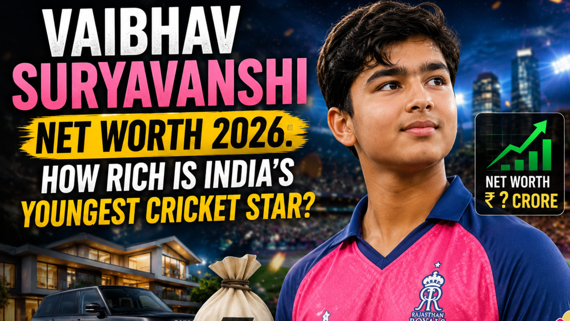 What is Vaibhav Suryavanshi's net worth in 2026