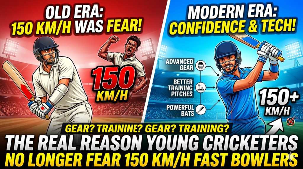 Why Young Cricketers No Longer Fear Fast Bowlers